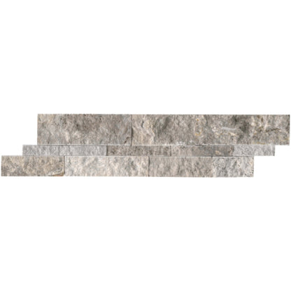 Ledgerstone in Silver Splitface Natural Stone