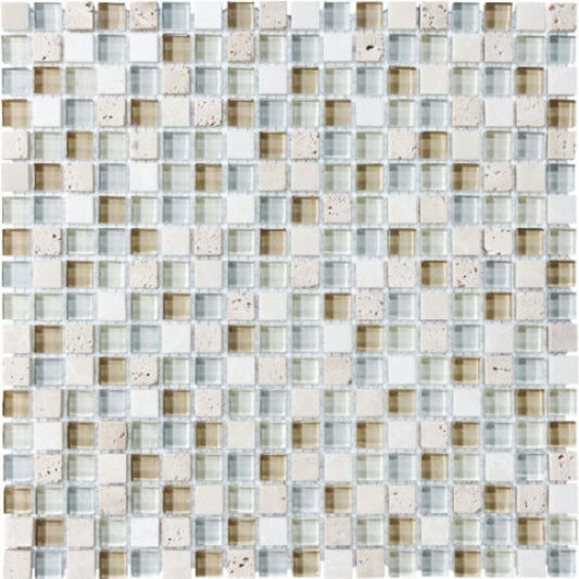 Bliss in Spa 12x12 Mosaics Glass Tile