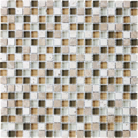 Bliss in Bamboo 12x12 Mosaics Glass Tile