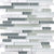 Bliss in Iceland 12x12 Random Strip Mosaics Glass Tile