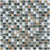 Bliss in Smoky Mica 12x12 Mosaics Glass Tile