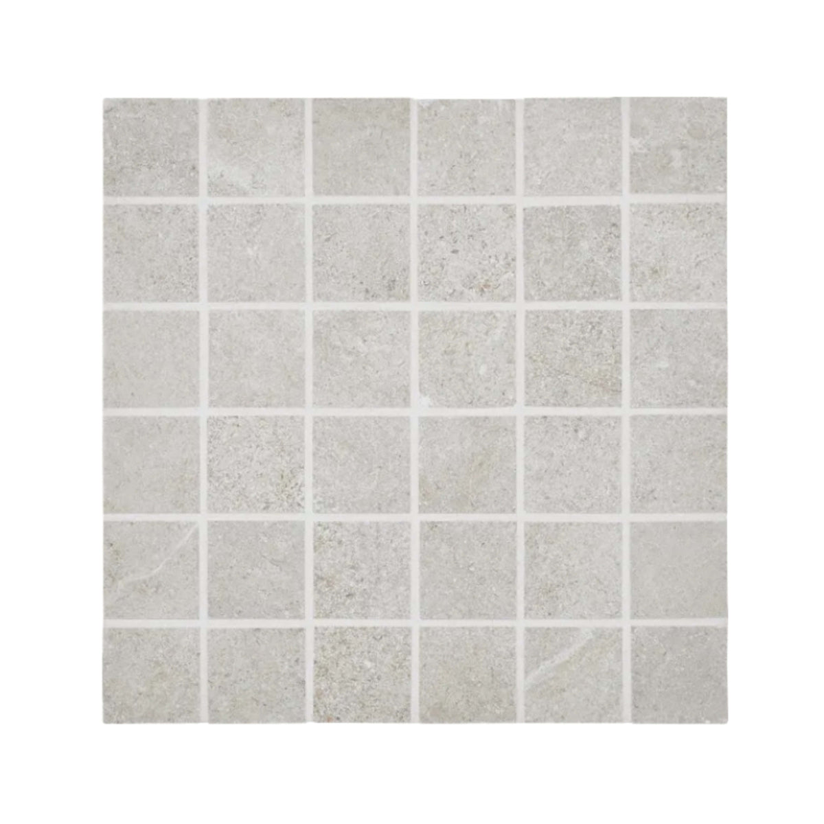 Futura in Silver Mosaic Tile