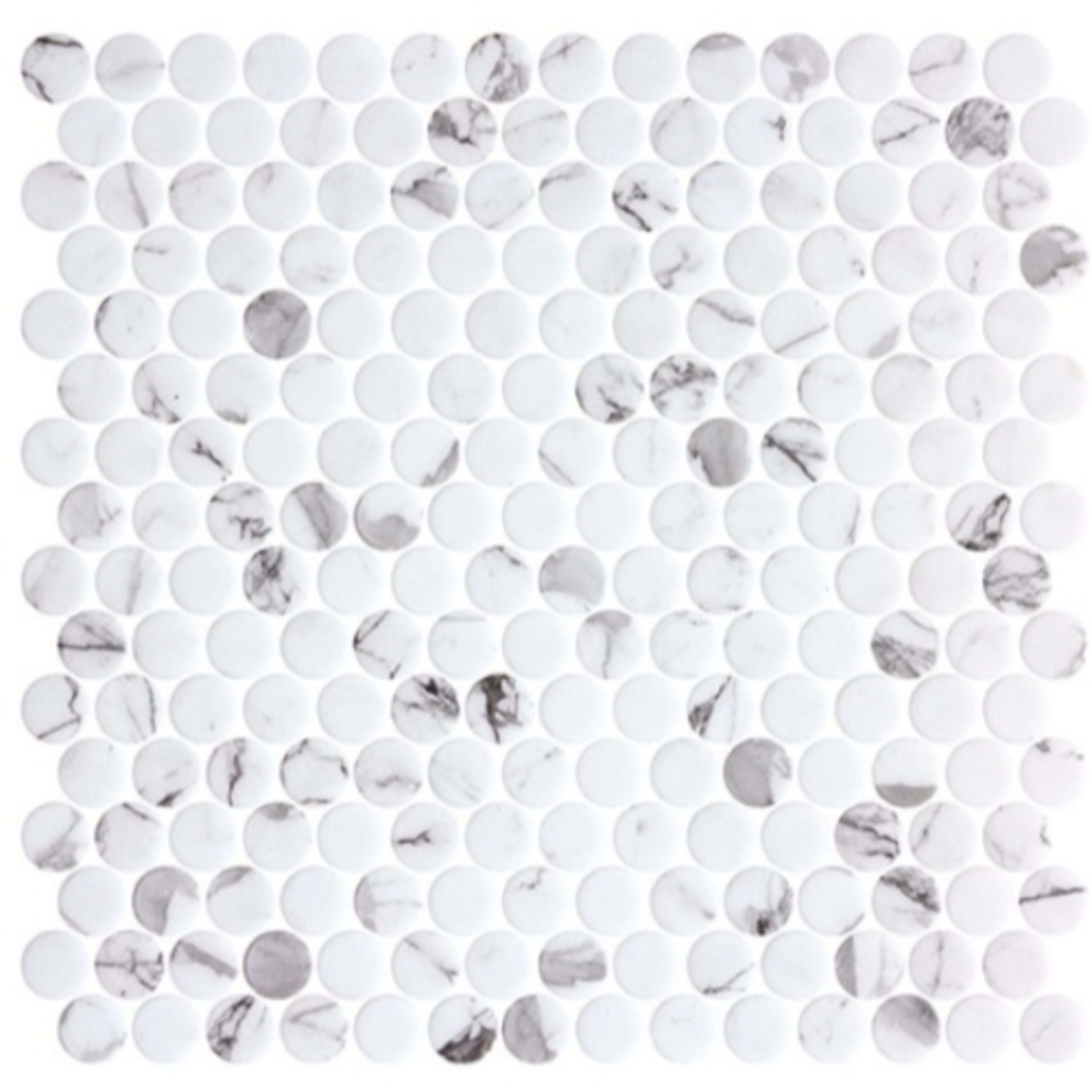 Carolina Dots Collection in Fashion Spec Glass Tile