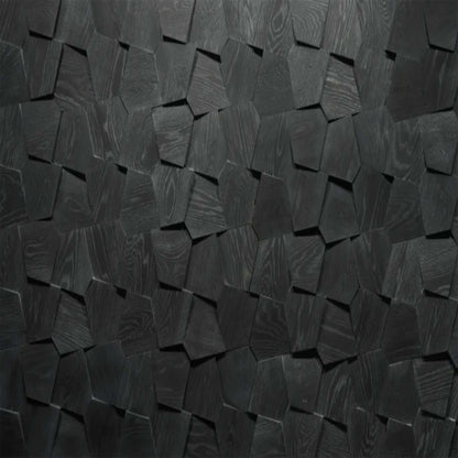 Wall - Motif - Forma in Noir Hardwood