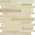 Fusion in Sand Random Strip Mosaic Glass Tile