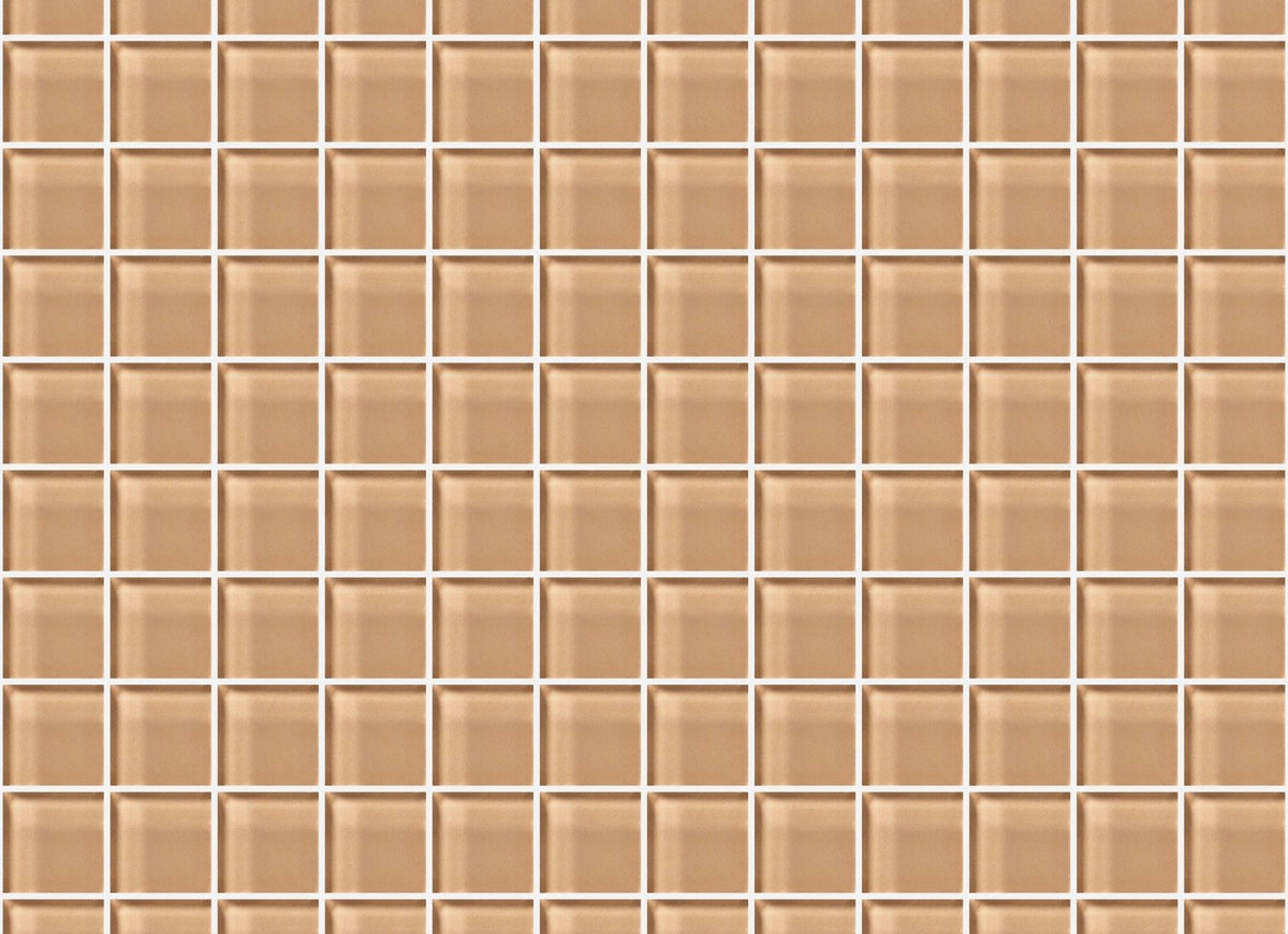 Glass Blox in Champagne 1"x1"