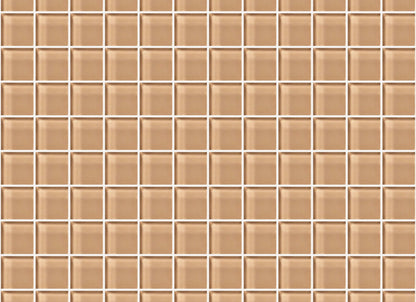 Glass Blox in Champagne 1"x1"