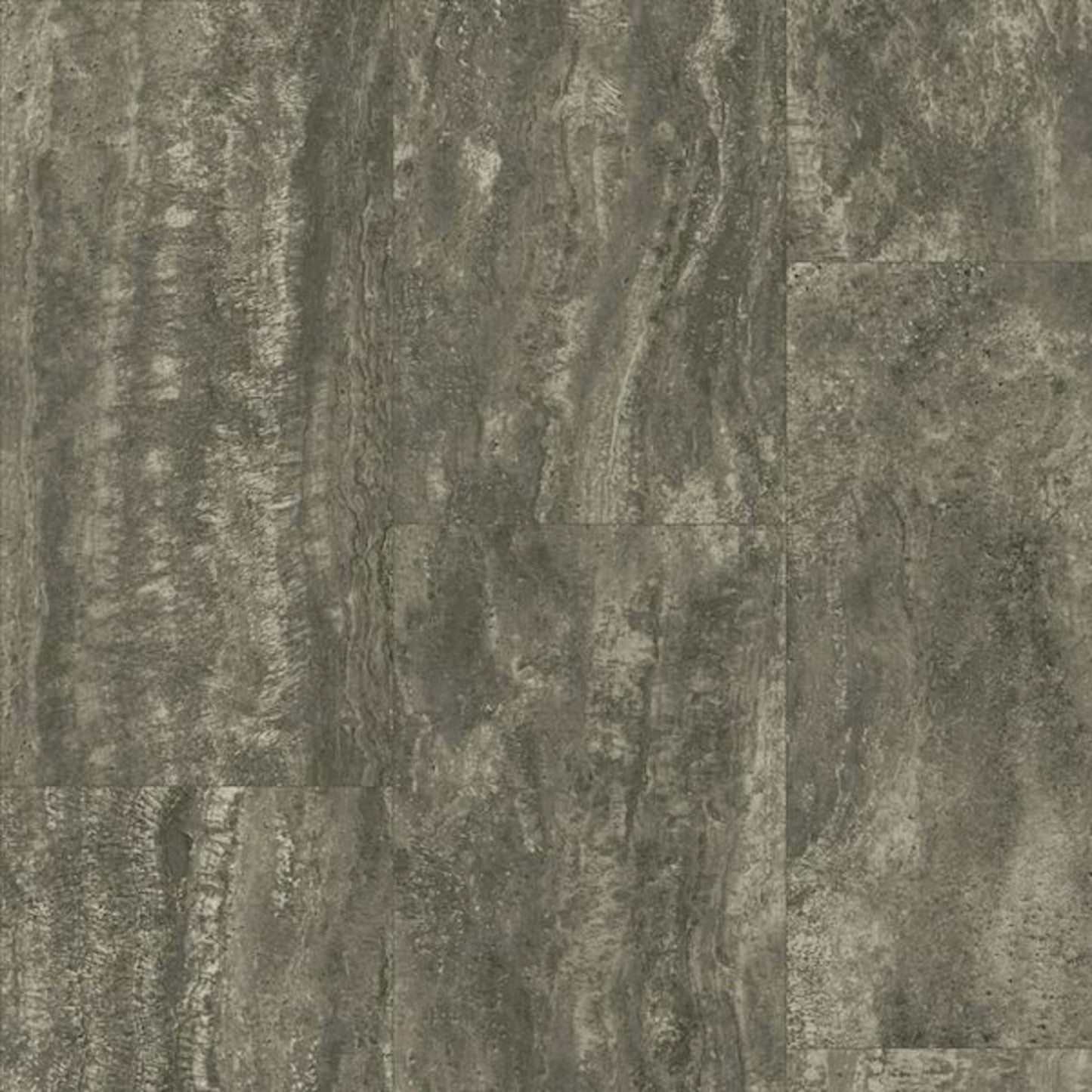 FlexStep Value Plus Vessa Travertine in Spent Grindstone 12' Vinyl Sheet Goods
