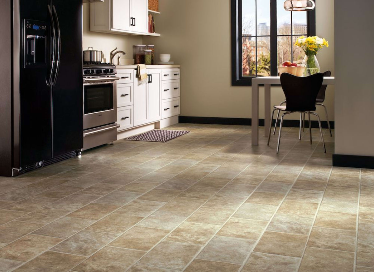 FlexStep Pro Vessa Travertine in Spent Grindstone 12'