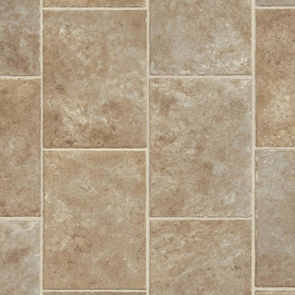 FlexStep Value Plus Bedrock Ridge in Brown Sugar 12' Vinyl Sheet Goods