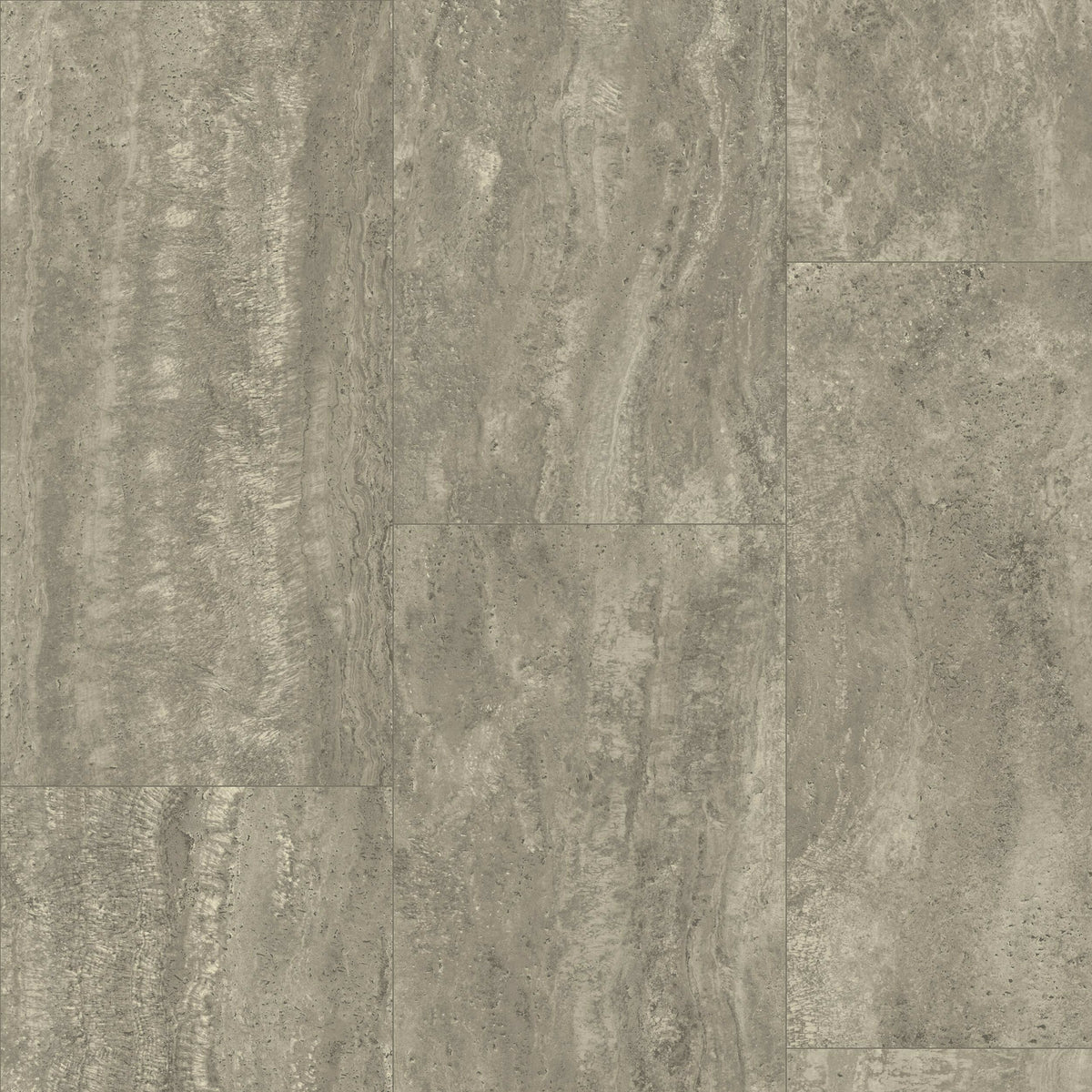 FlexStep Pro Vessa Travertine in Carbide Charm 12' Vinyl Sheet Goods