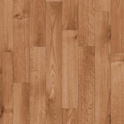 Traditions Antique Oak in Redwood 6' Vinyl Sheet Goods