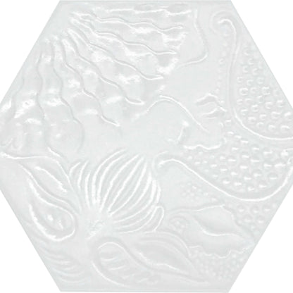 Gaudi in Lux White Tile
