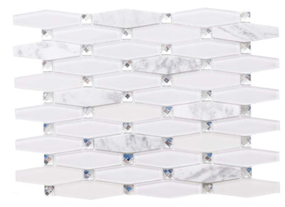 Diamond Dot in Carrara