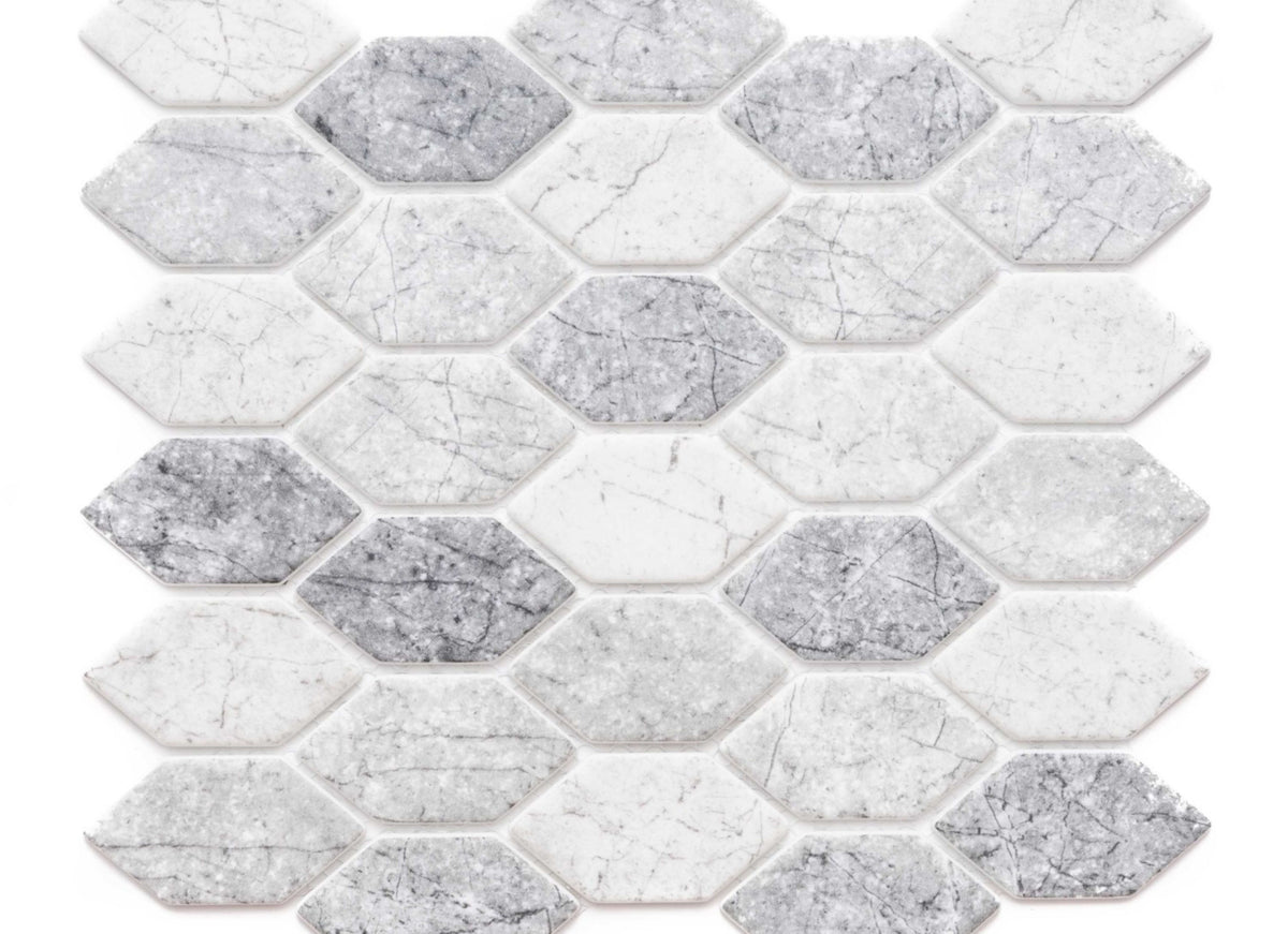 Elongated Hex in Shades