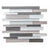 Encore in Taupe Glass Tile