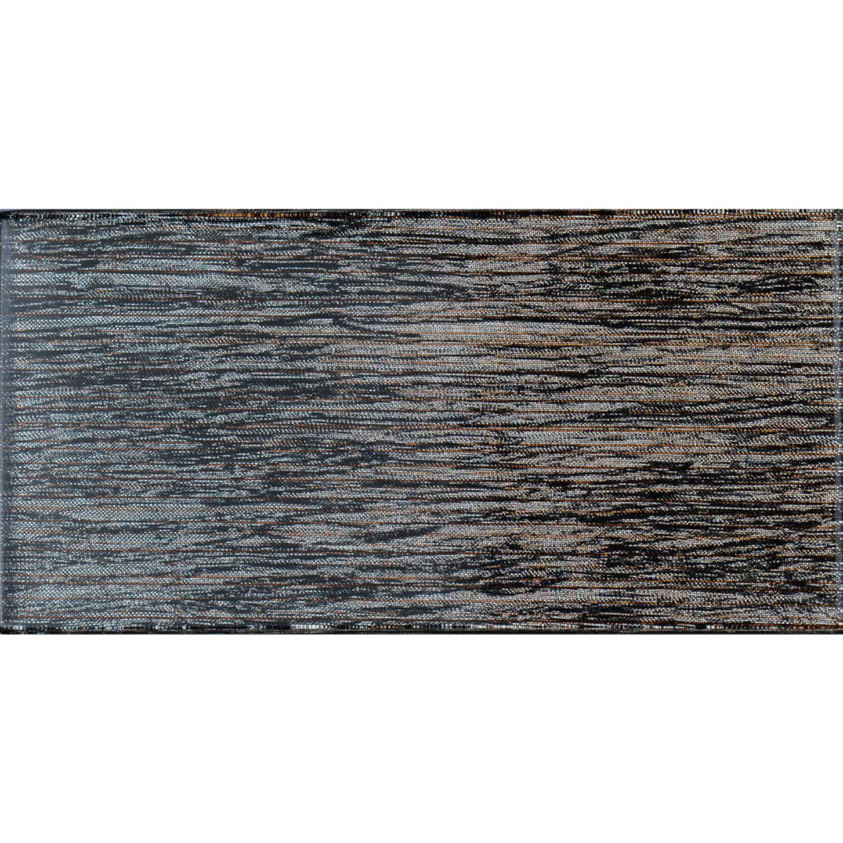 Galaxy in Bronze 3x6 Glass Tile