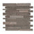 Galaxy in Brown Brick Glass Tile