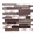 Galaxy in Bronze Brick Glass Tile