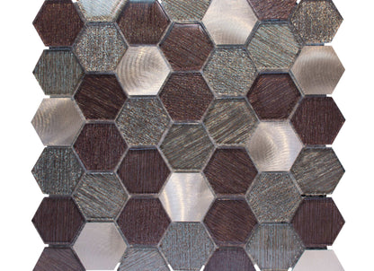 Galaxy in Bronze Hex