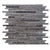 Galaxy in Sleek Black Glass Tile