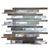 Metallic in Verde Brick Glass Tile