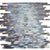 Metallic in Sleek Sky Glass Tile