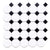 Octagon in Black & White Tile