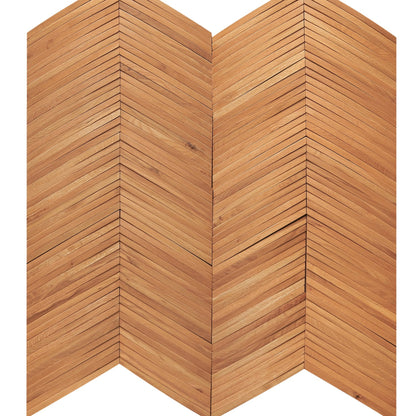 Wall -  Inceptiv - Ark Chevron in Golden Oak Hardwood