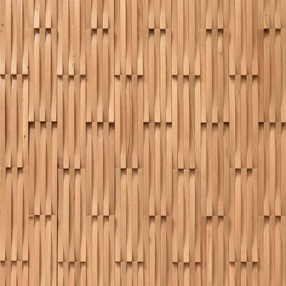Wall -  Inceptiv - Curva in Golden Oak Hardwood