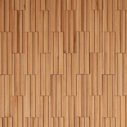 Wall -  Inceptiv - Parallels in Golden Oak Hardwood