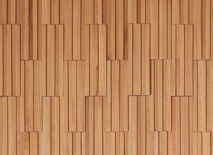 Wall -  Inceptiv - Parallels in Golden Oak