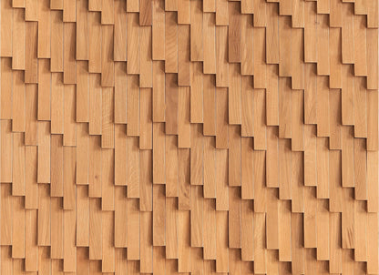 Wall -  Inceptiv - Wave in Golden Oak