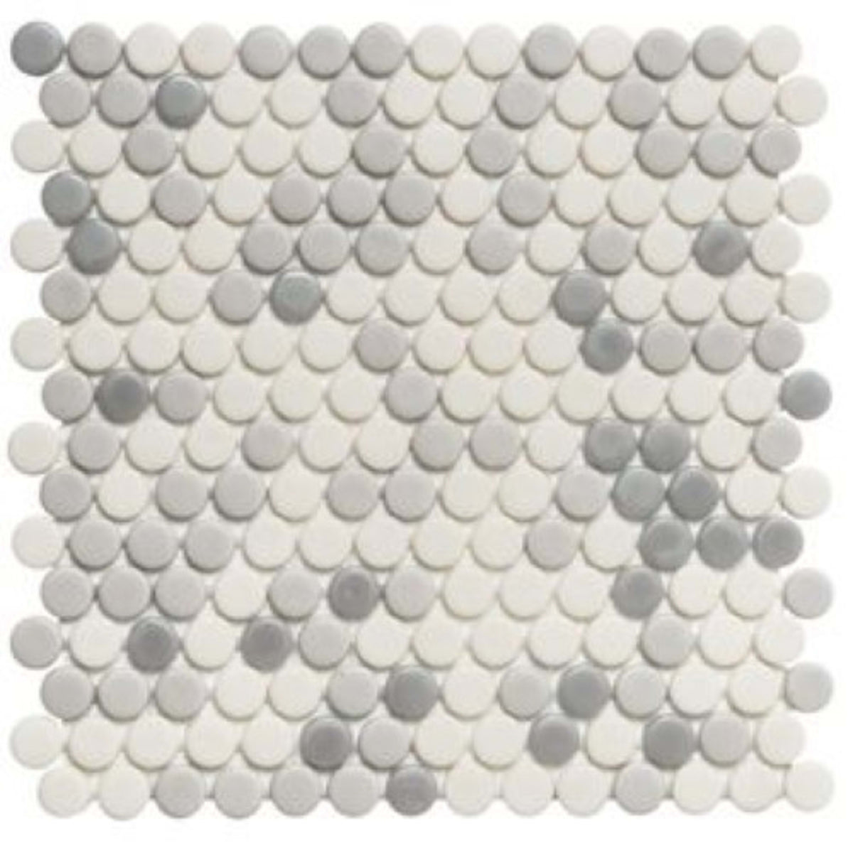 Penny in Cinza Glass Tile