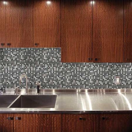 Granite in Galaxy Black 12"x12"