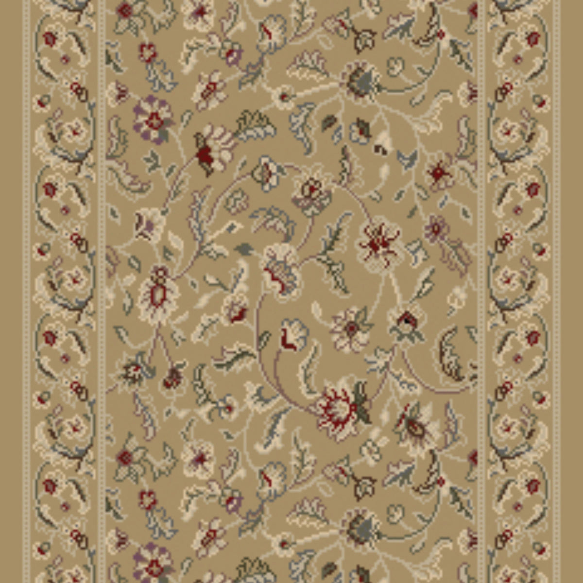 Grandeur Runner in Shangrila Silk Carpet