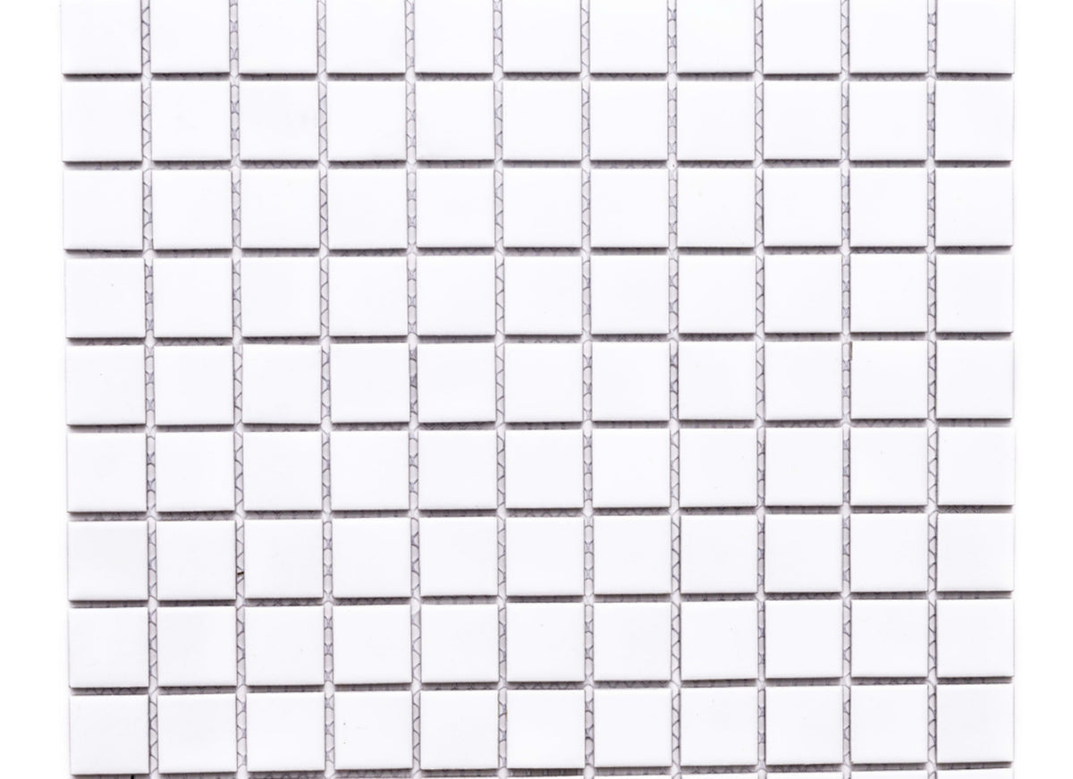Square in White 1x1