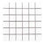 Square in White 2x2 Tile