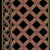 Garden Trellis Runner in Black Rose Carpet
