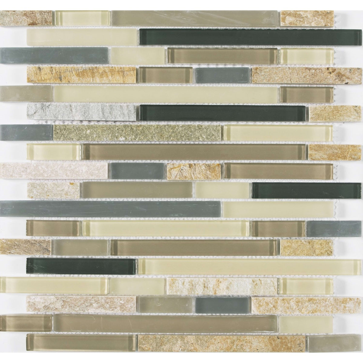 Vetro Marmi in Beige Glass Tile
