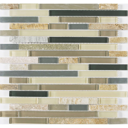 Vetro Marmi in Beige Glass Tile