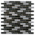 Vetro Marmi in Black Glass Tile