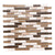 Vetro Marmi in Cappuccino Glass Tile
