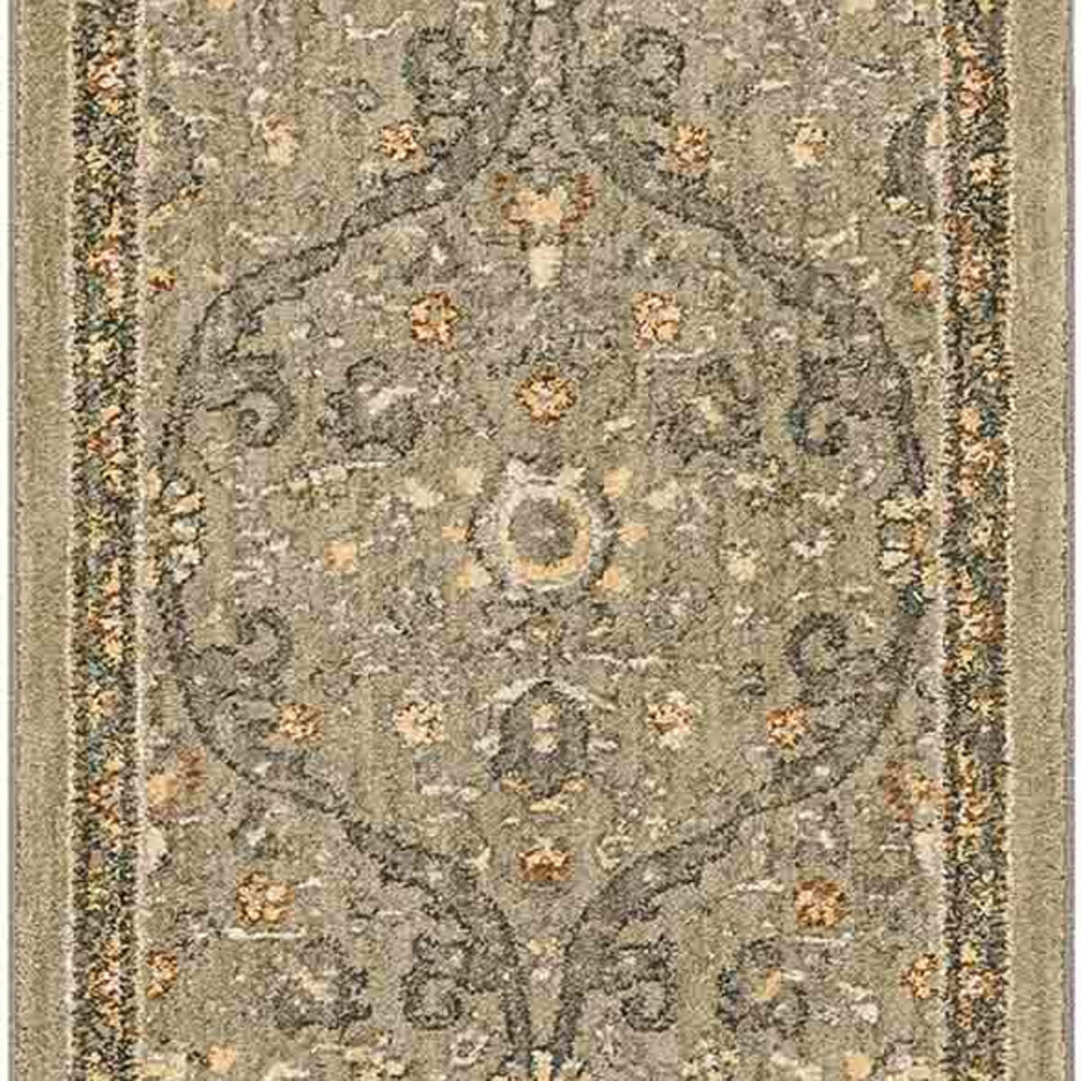 Galway Willow Grey in Willow Grey 2'4"x7'10" Area Rugs