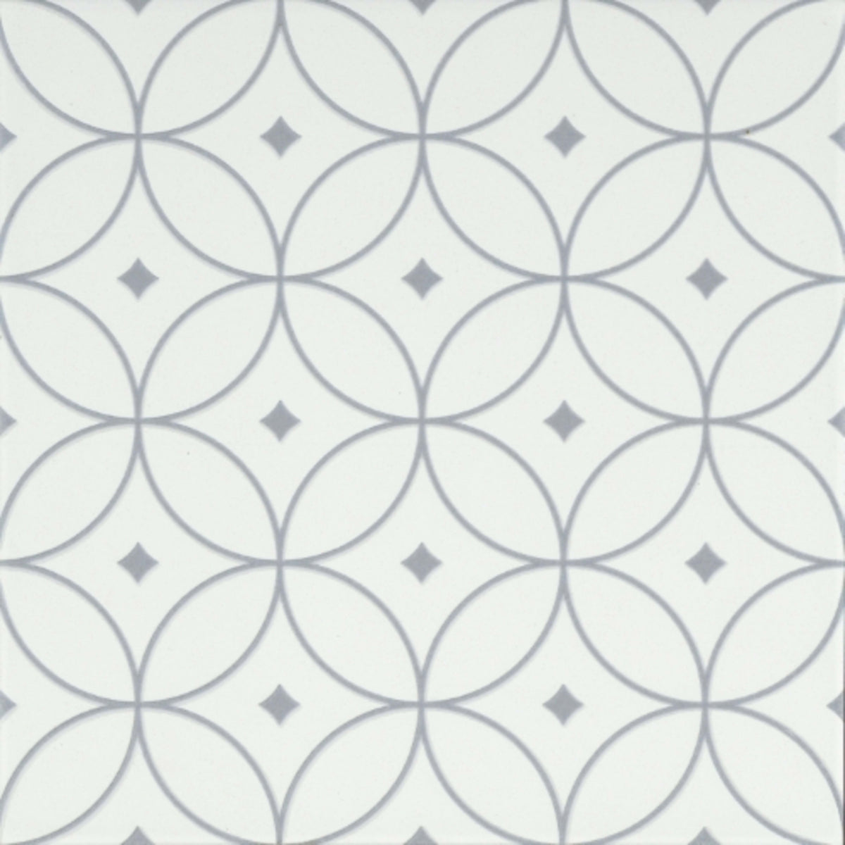 Geometry in Atom Gray 10" X 10" Tile