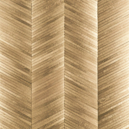 Wall -  Inceptiv - Ark Chevron in Gold Hardwood