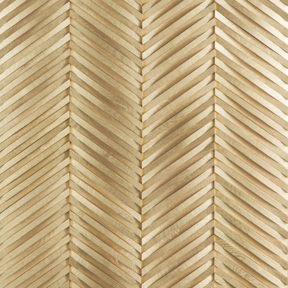 Wall -  Inceptiv - Curva Chevron in Gold Hardwood