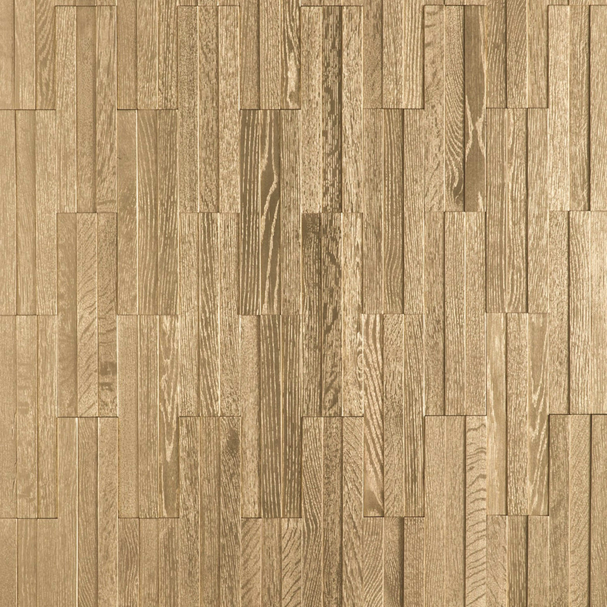 Wall -  Inceptiv - Kuadra in Gold Hardwood