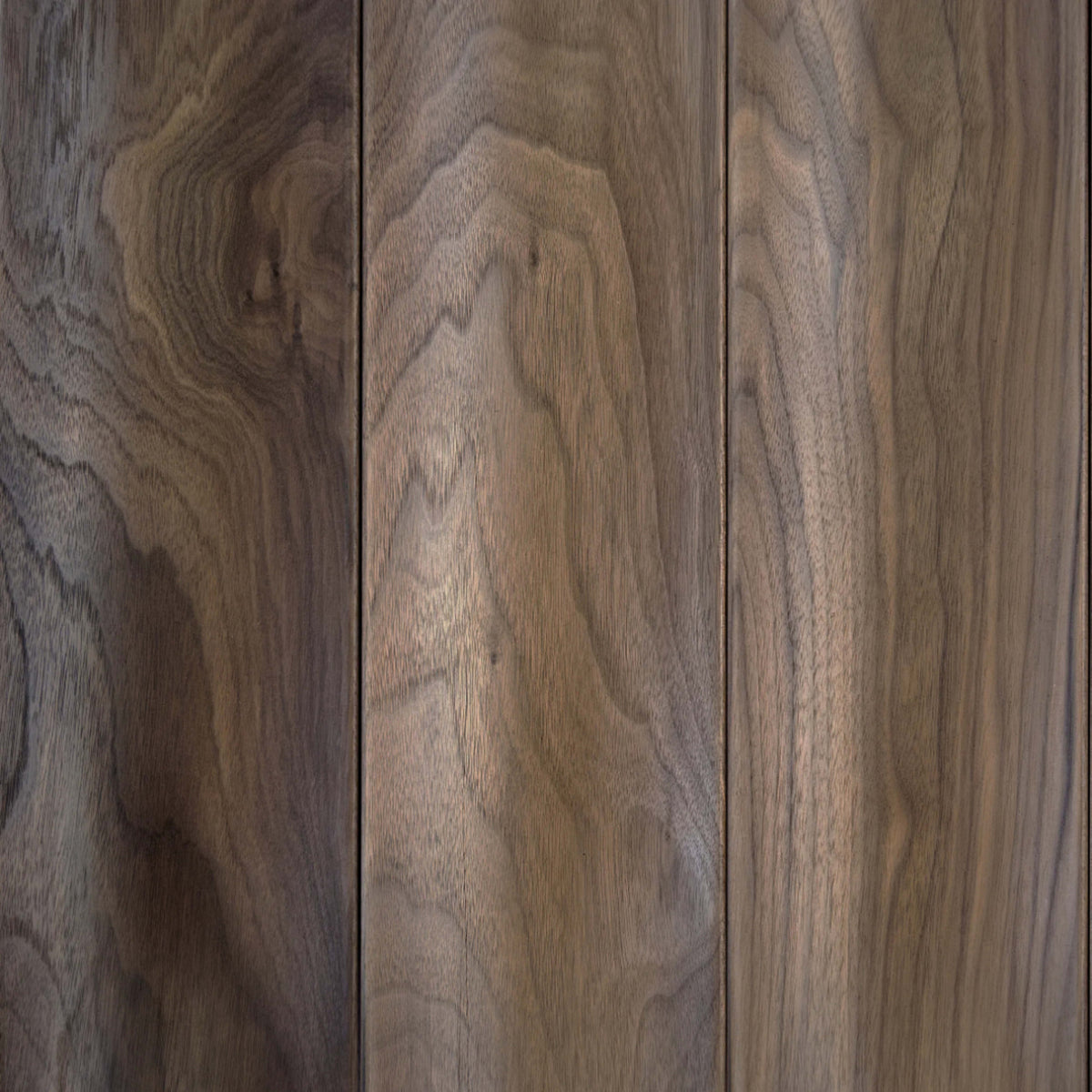 Wall - Moderne - Grande Courbe in Darkened Walnut Hardwood