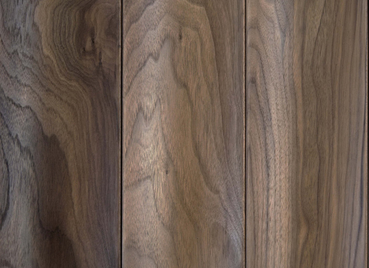 Wall - Moderne - Grande Courbe in Darkened Walnut